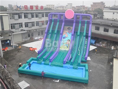 New Cheap Commercial Inflatable Water Slides For Sale BY-GS-032